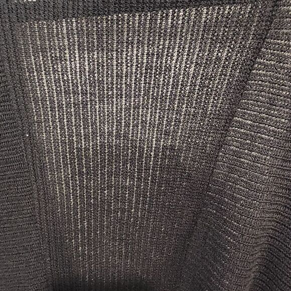 Eileen Fisher Open Front Knit Cardigan Size 1X Feminine Long Sleeve Stretch - Picture 7 of 7